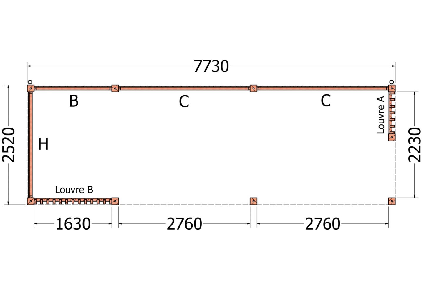 Trendhout Buitenverblijf Palermo 52.2038