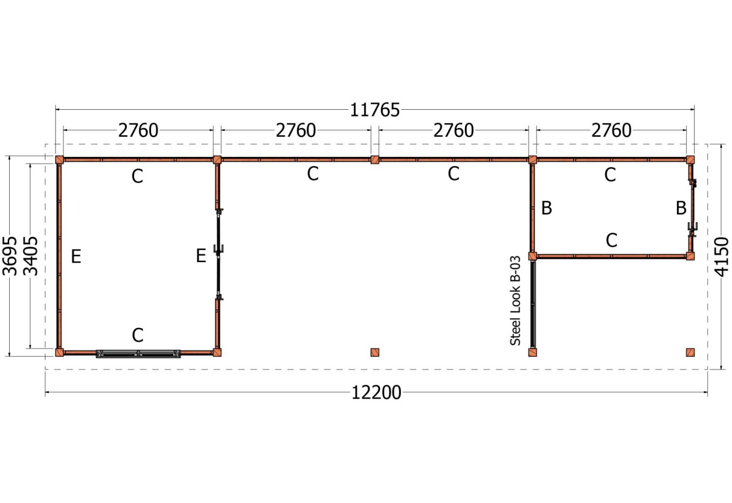 Trendhout Buitenverblijf Siena 52.6904