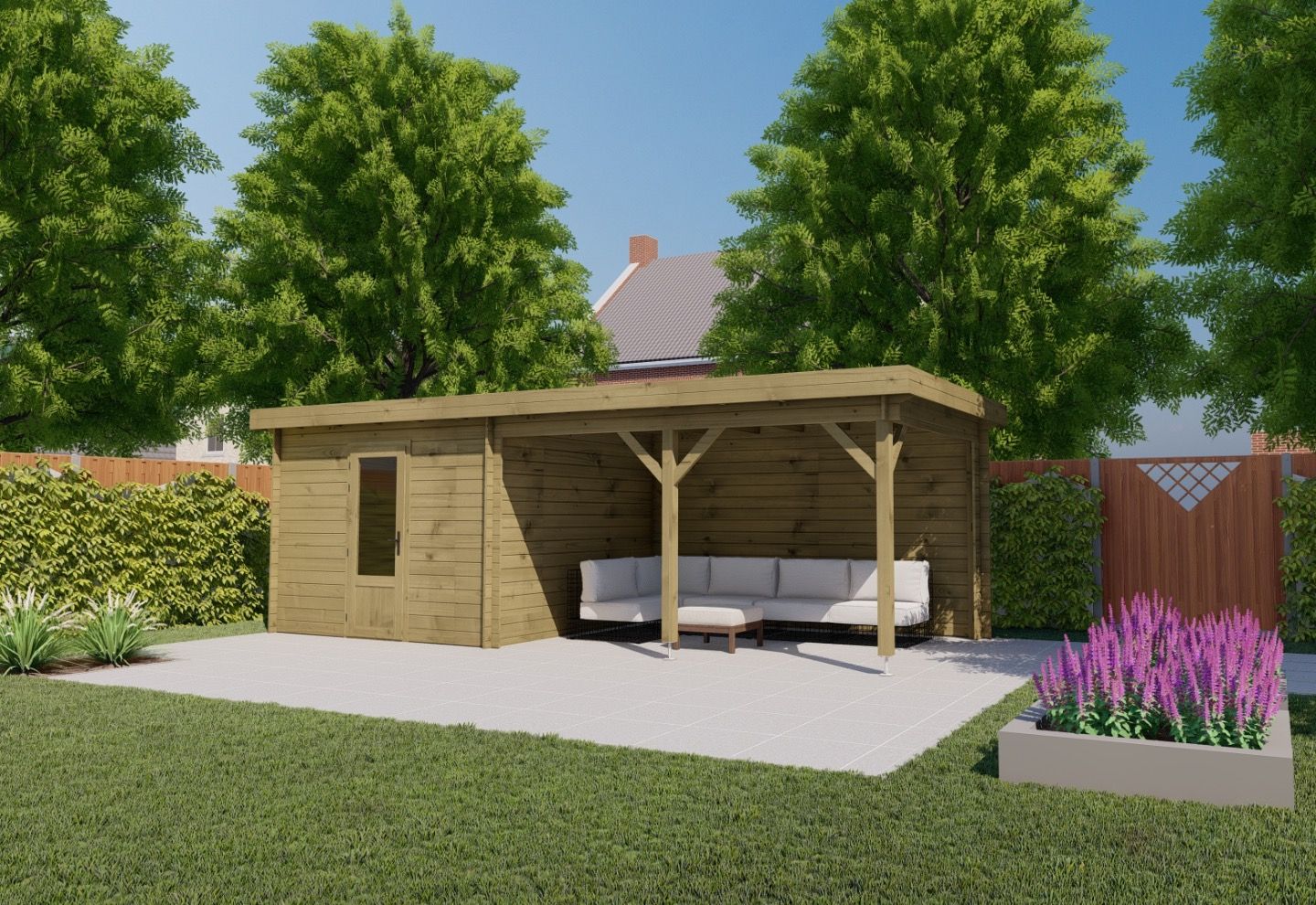 De Hoeve Classicline Blokhut