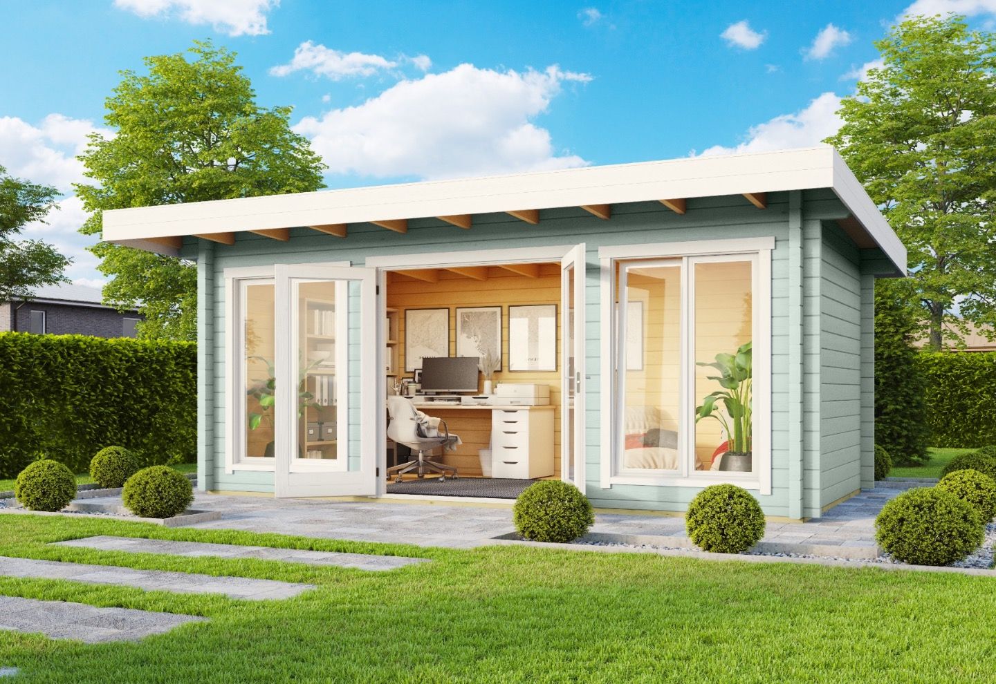 Lasita Maja Blokhut Dorset 73 Glaciergreen