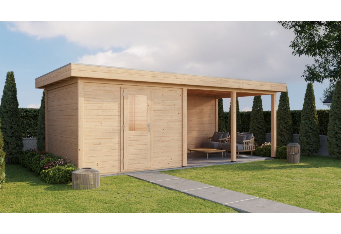 Lugarde Select Modern Tuinhuis Lelystad - Onbehandeld