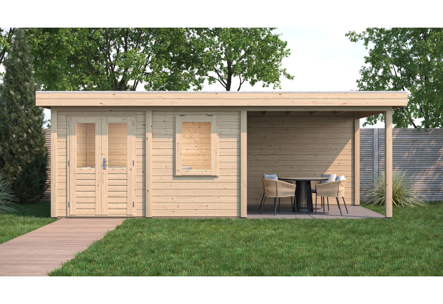 Lugarde Select Modern Tuinhuis Emmen - Onbehandeld