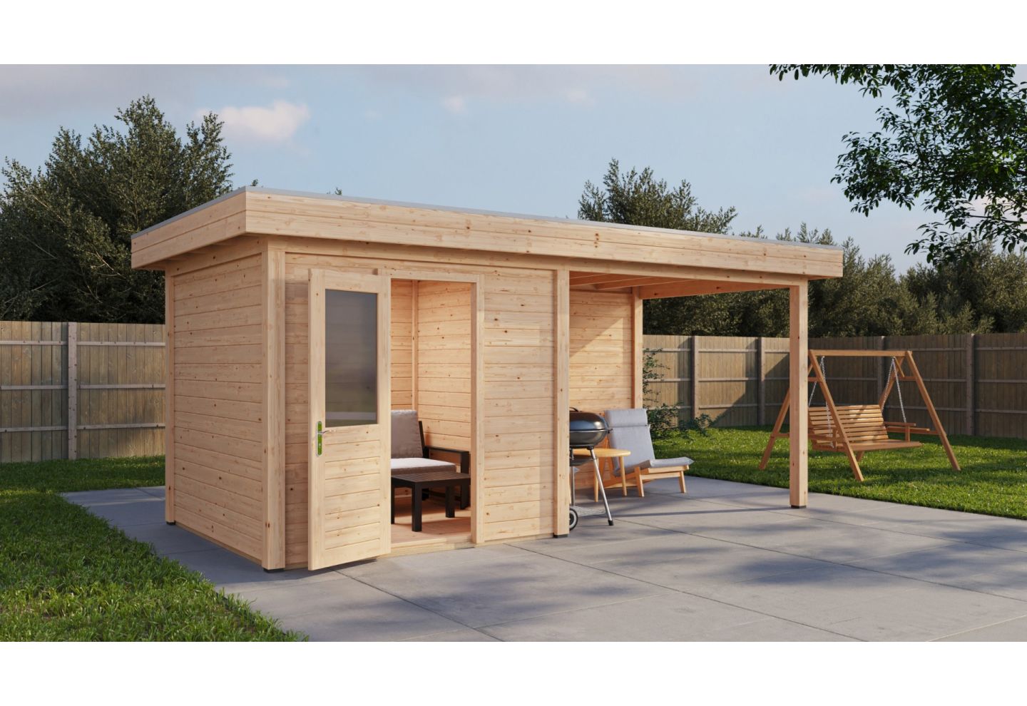 Lugarde Select Modern Tuinhuis Vught - Onbehandeld
