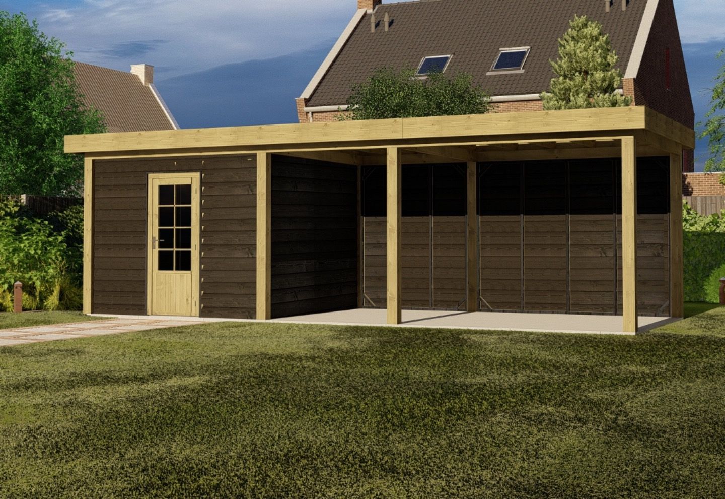 Topline Tuinhuis Bergen