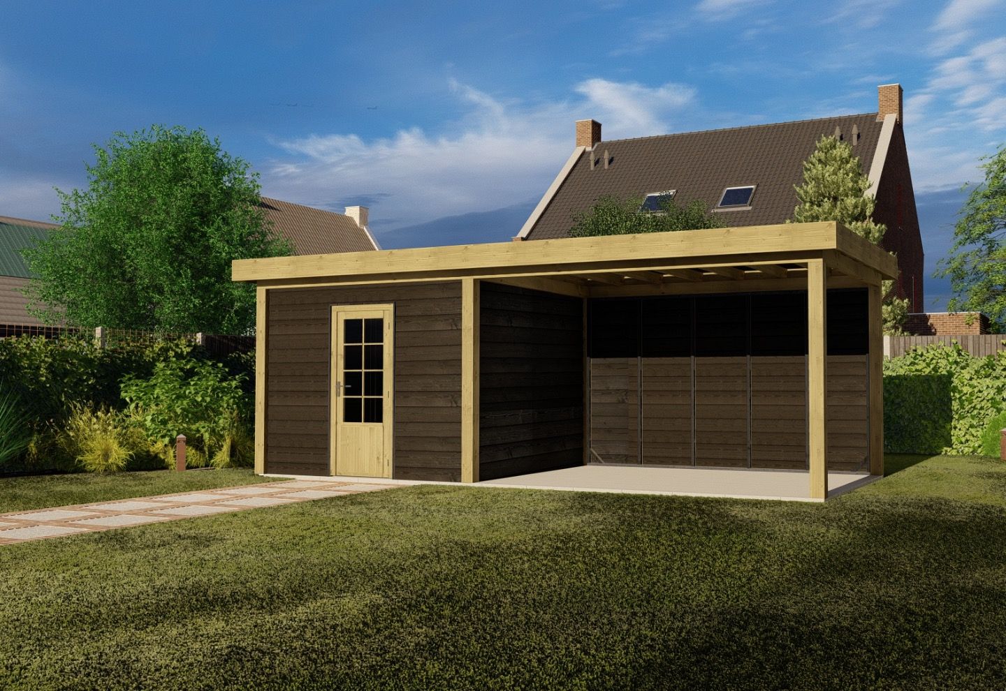 Topline Tuinhuis Bergen
