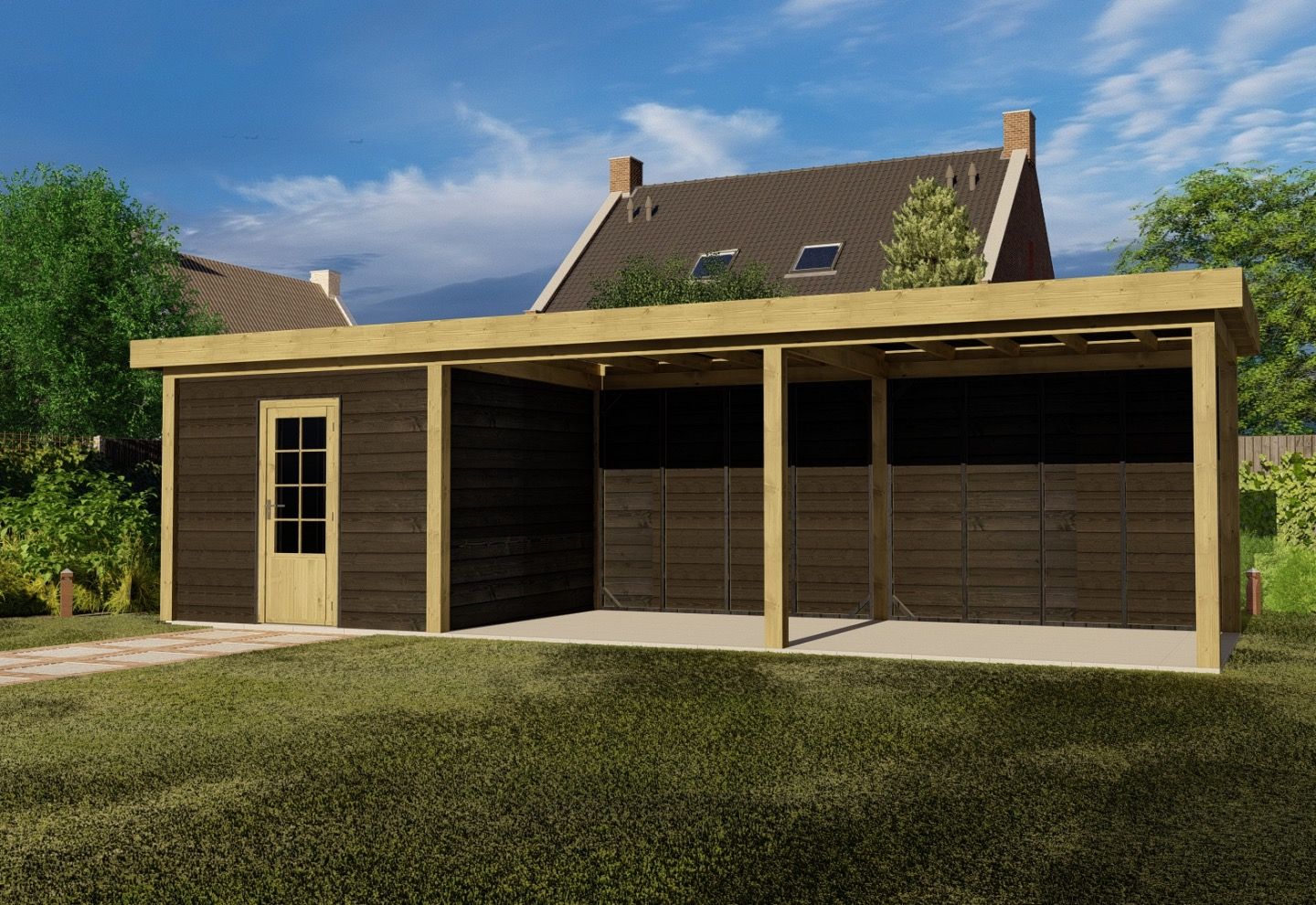 Topline Tuinhuis Bergen