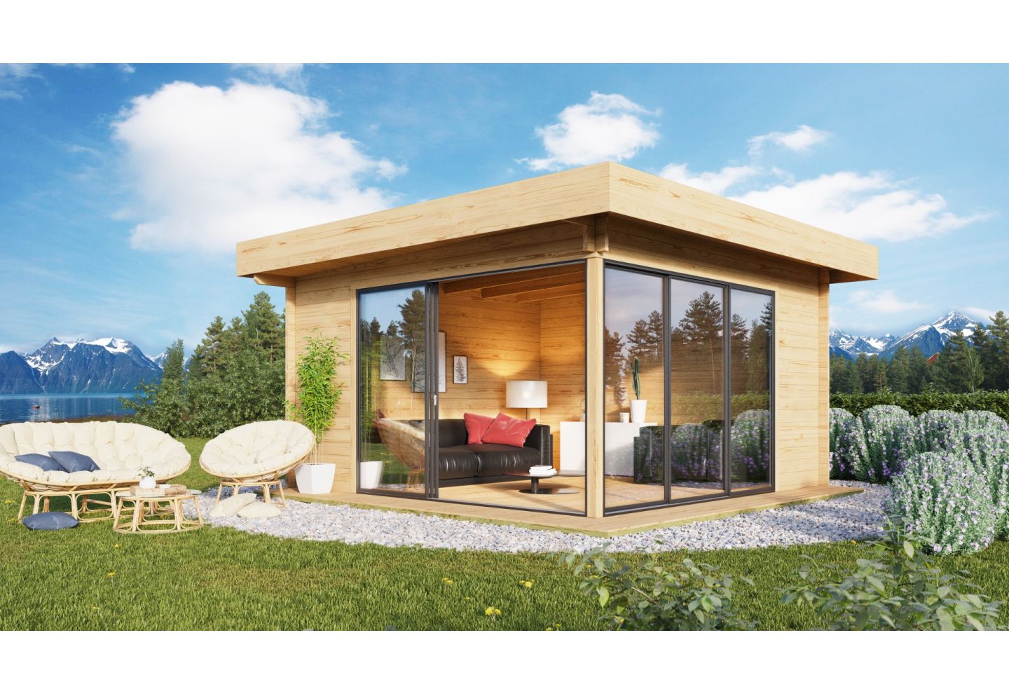 De Hoeve tuinhuis Alu Olst 70 D