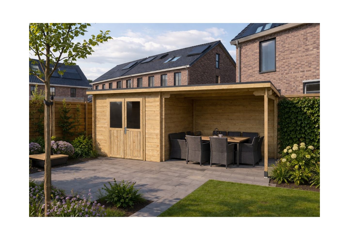 De Hoeve Blokhut Antwerpen onbehandeld