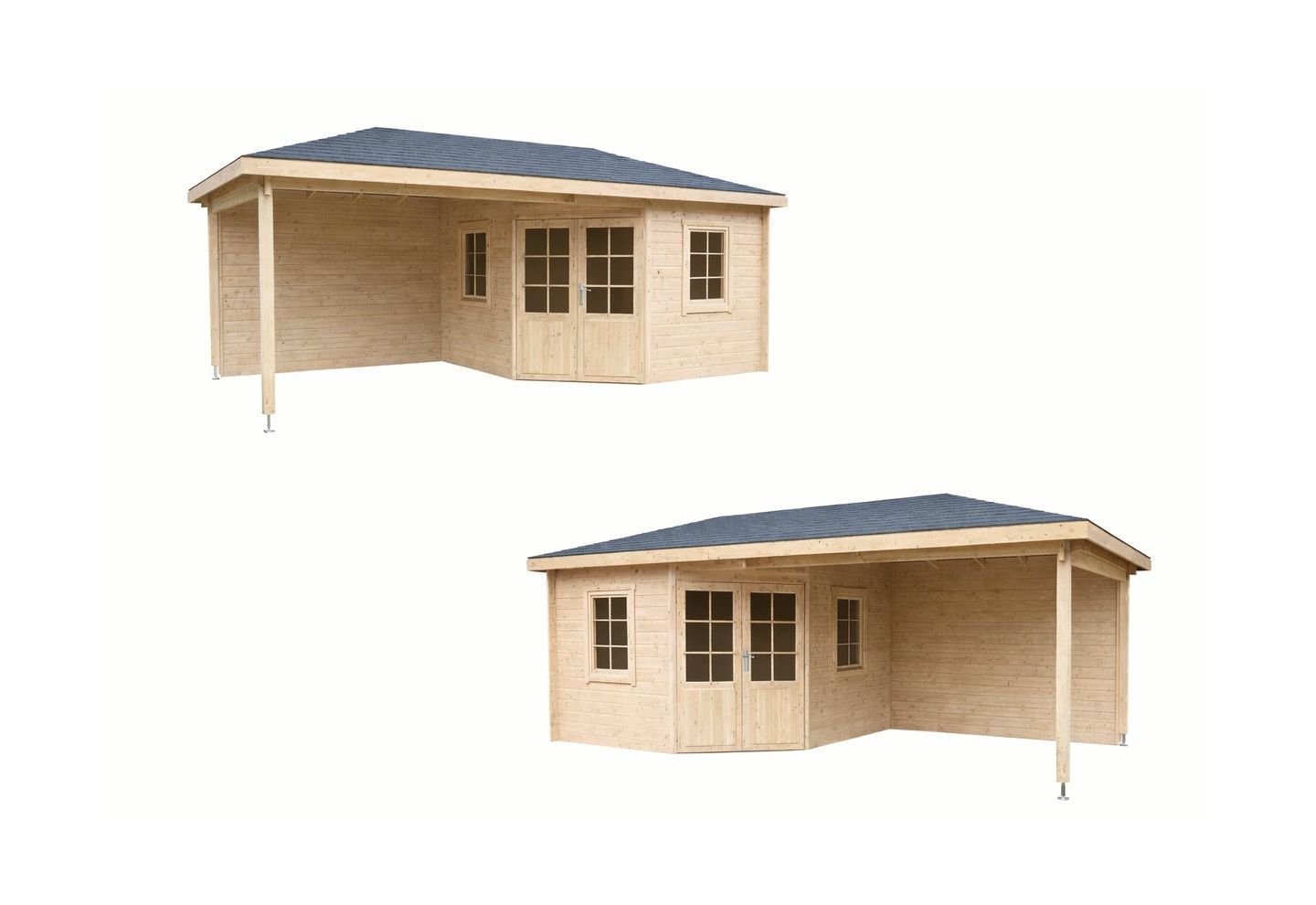 De Hoeve Blokhut Stolwijk 3C | 620x320cm 