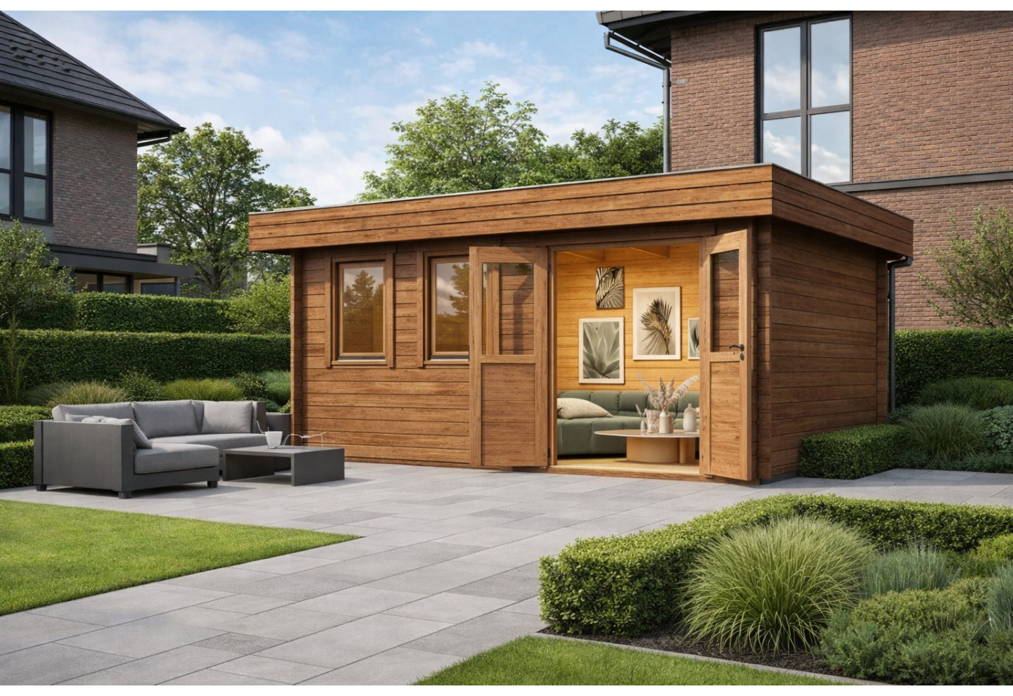 De Hoeve Tuinkamer Almen Classic 44 B | 500 x 300 cm