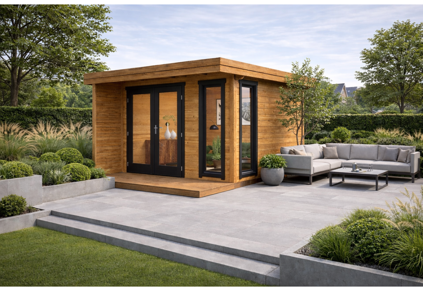 De Hoeve Tuinhuis Aalten (enkelwandig) 28 | 300cm x 300cm