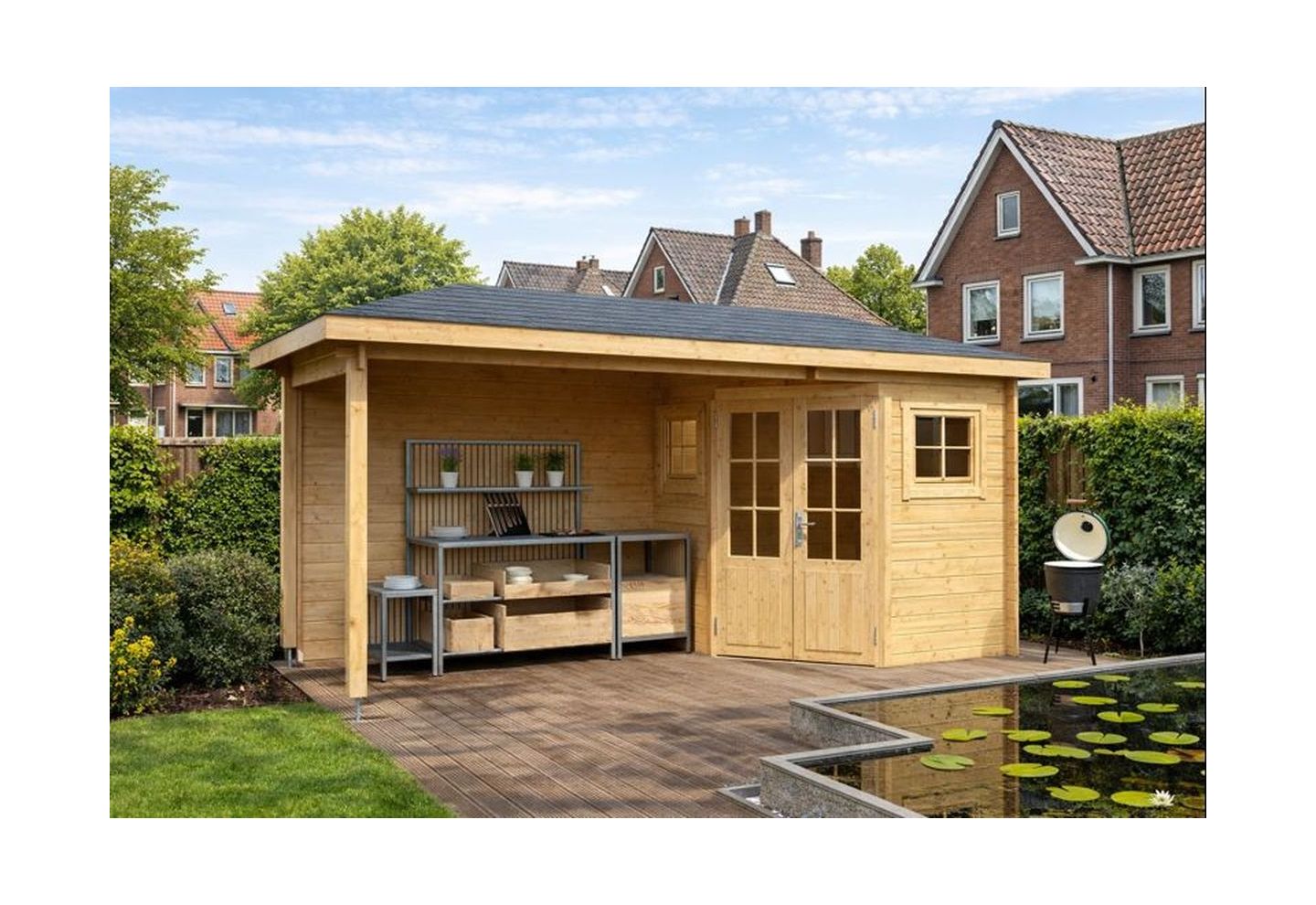 De Hoeve Blokhut Stolwijk 1C | 500x200cm