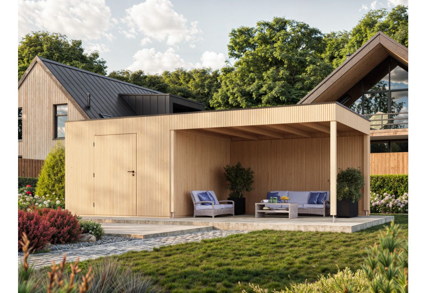 De Hoeve Rhombus-line Tuinhuis Classic Lounge L