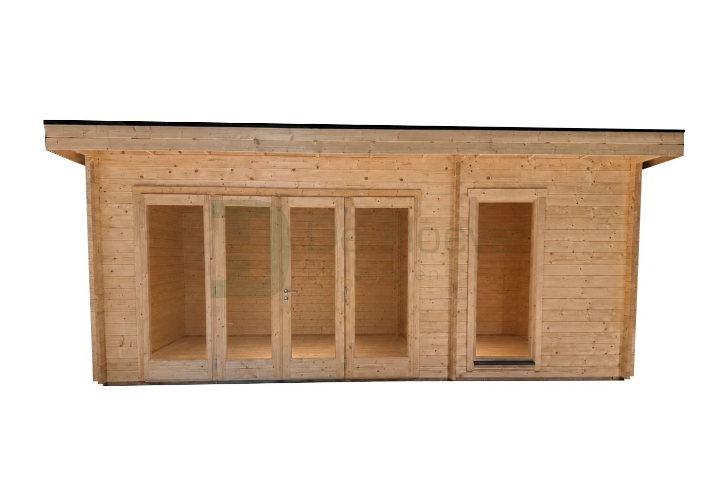 De Hoeve Tuinhuis Amersfoort 630x410cm | Lessenaarsdak