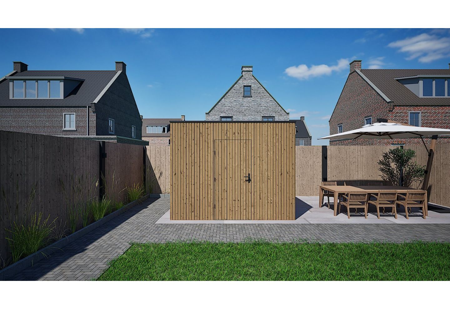 De Hoeve Tuinhuis Appenzell 300x300cm