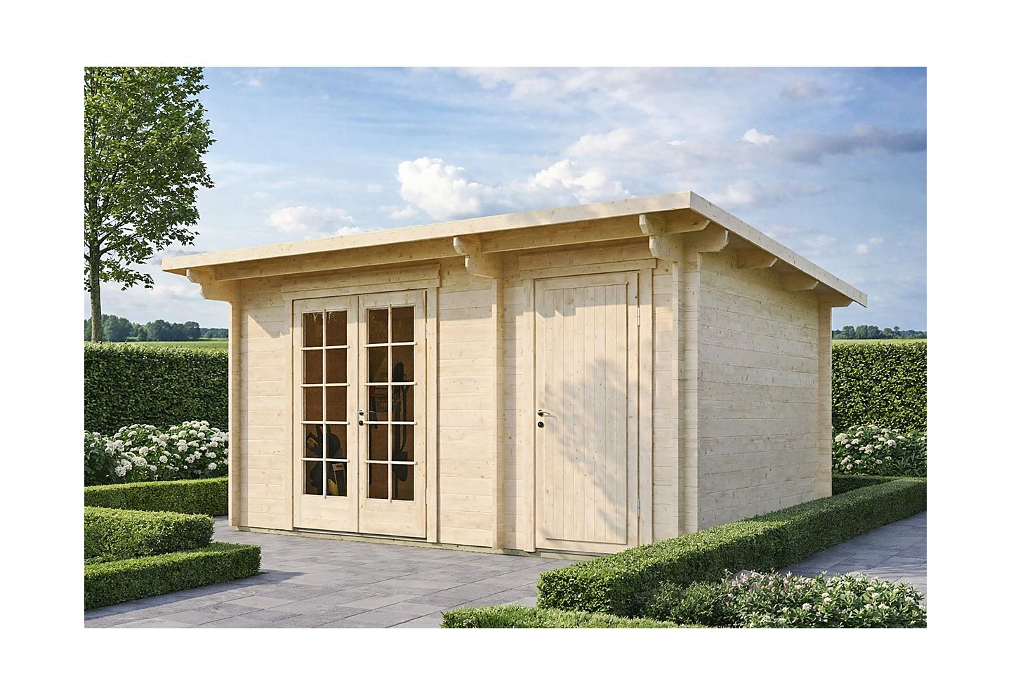 De Hoeve Tuinhuis Leerdam 44 A | 450cm x 300cm