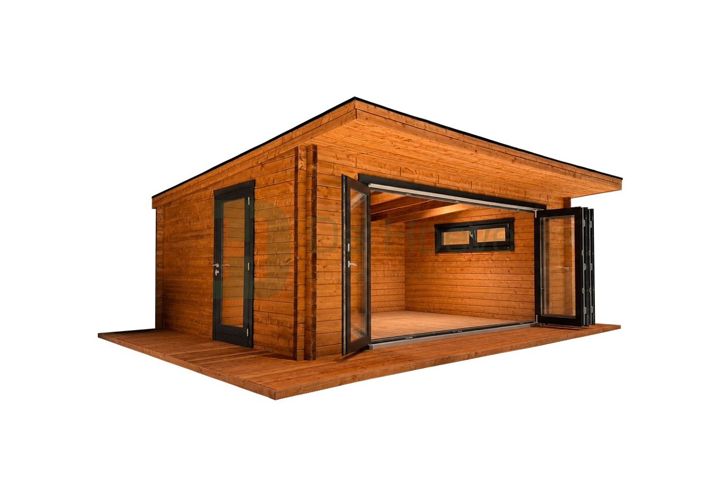De Hoeve Tuinkamer Huisduinen 600x400cm | Lessenaarsdak