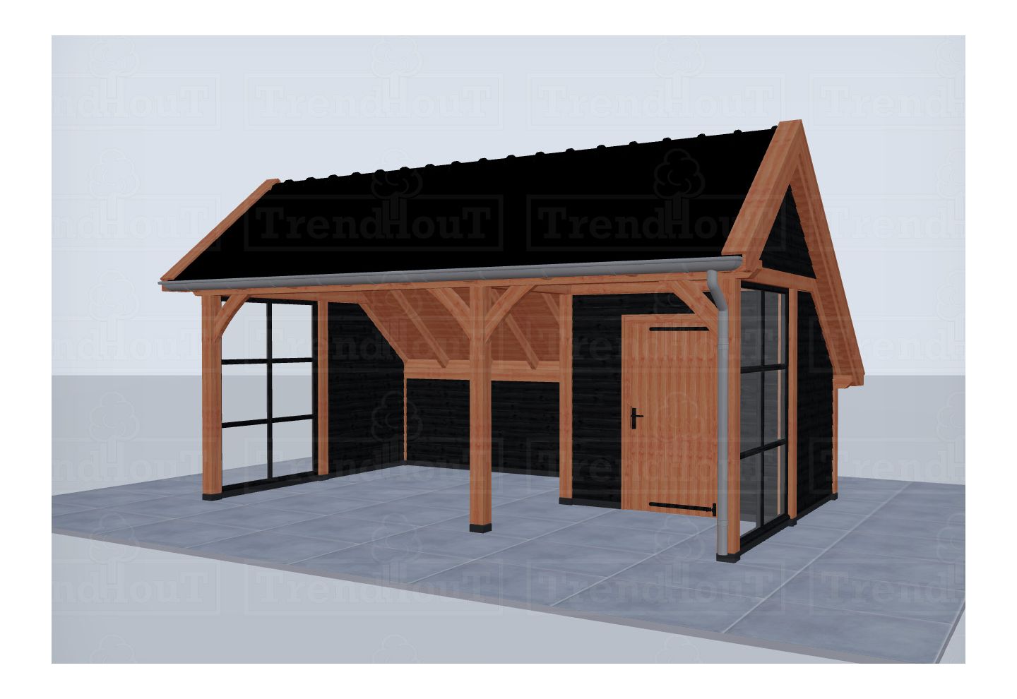 Trendhout Kapschuur De Hoeve XL 52.6107