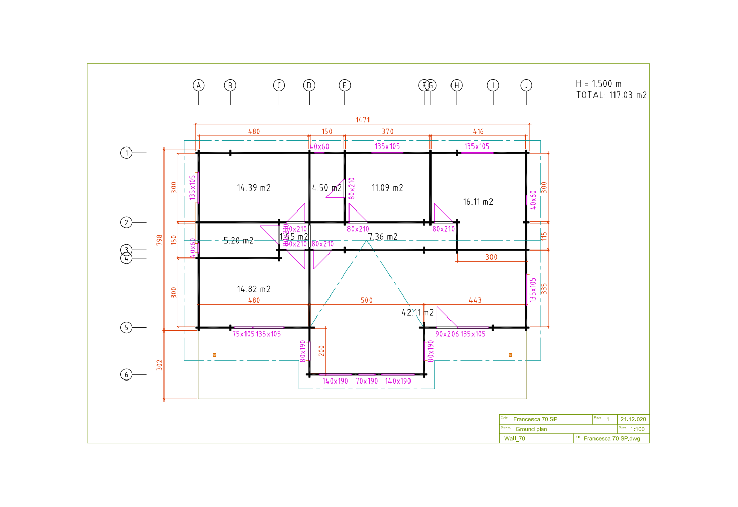 De Hoeve Houtenhuis Gelderland 70 | 1450cm x 985cm