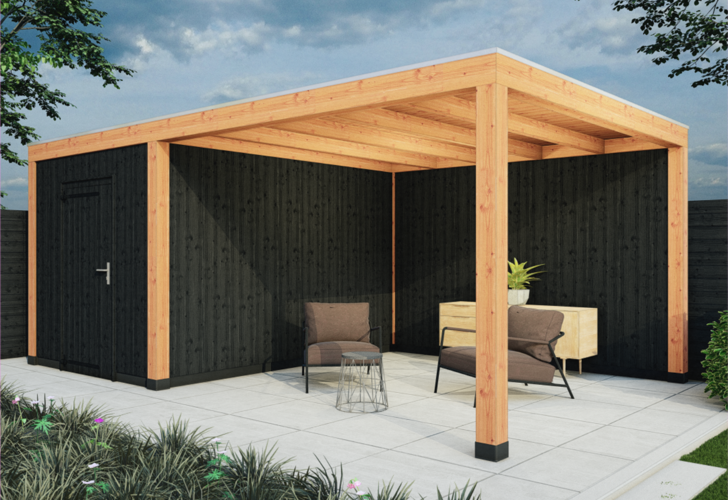 De Hoeve Pro-line Buitenverblijf 610x370cm 