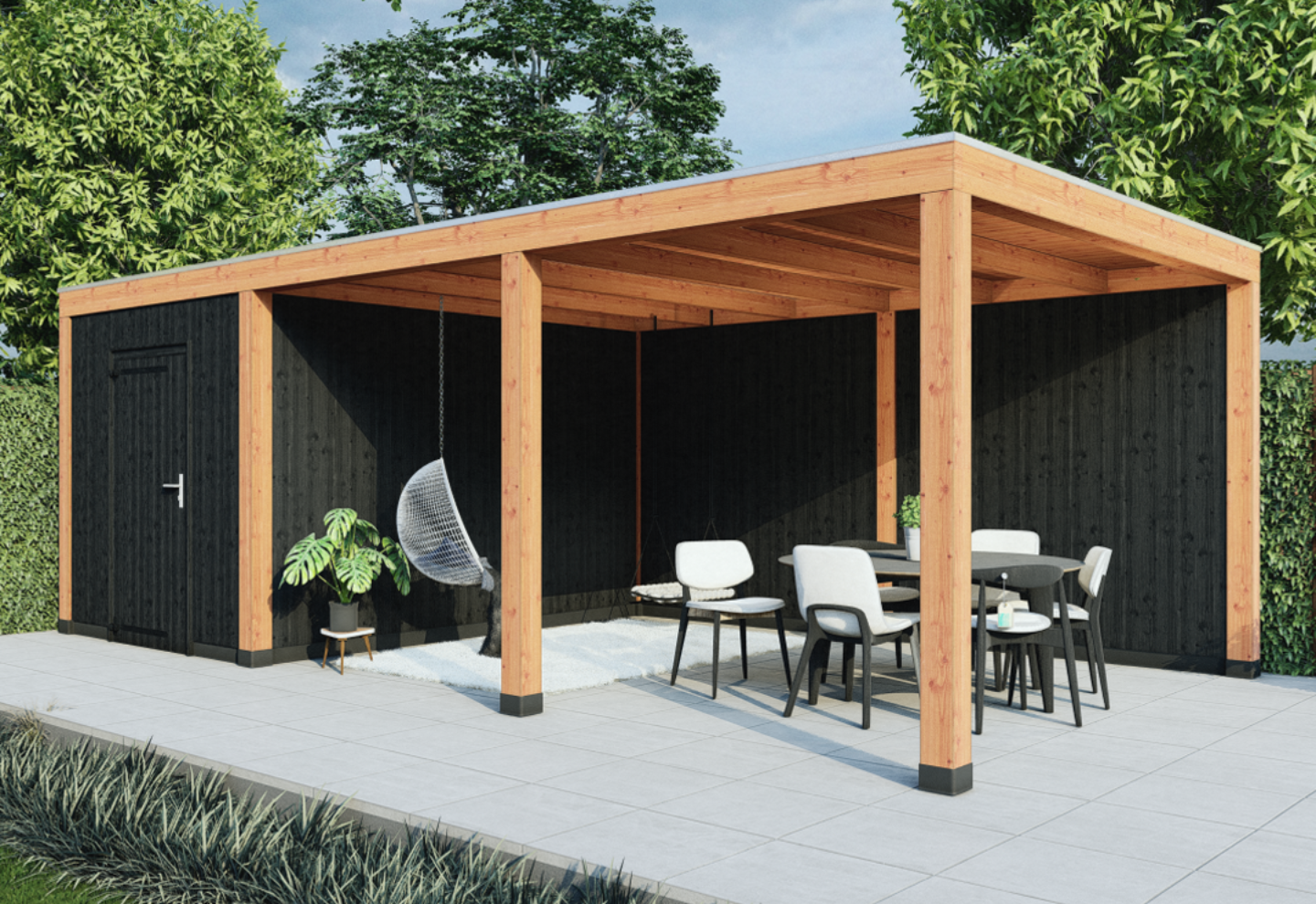 De Hoeve Pro-line Buitenverblijf 730x370cm 