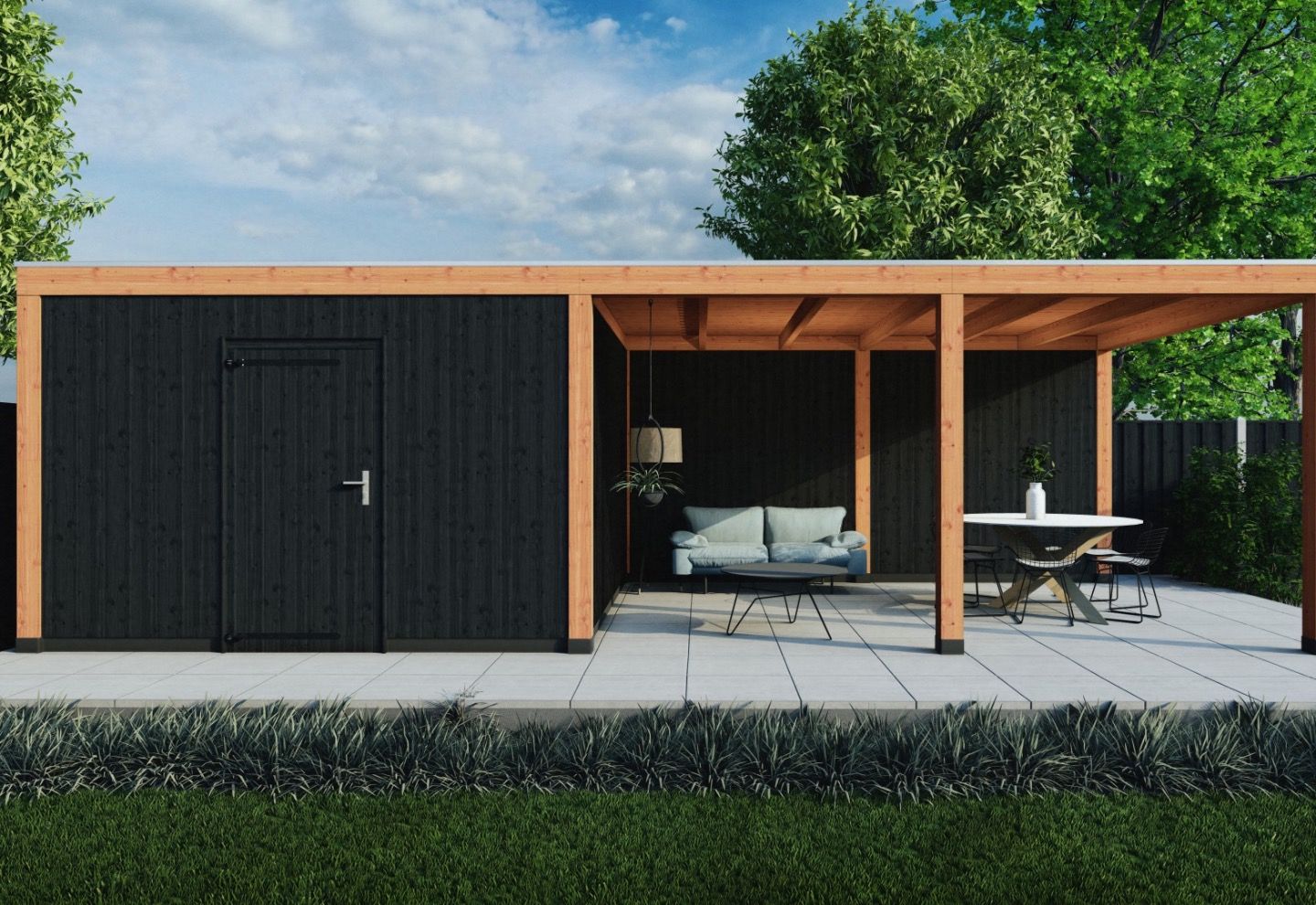 De Hoeve Pro-line Buitenverblijf 845x370cm 