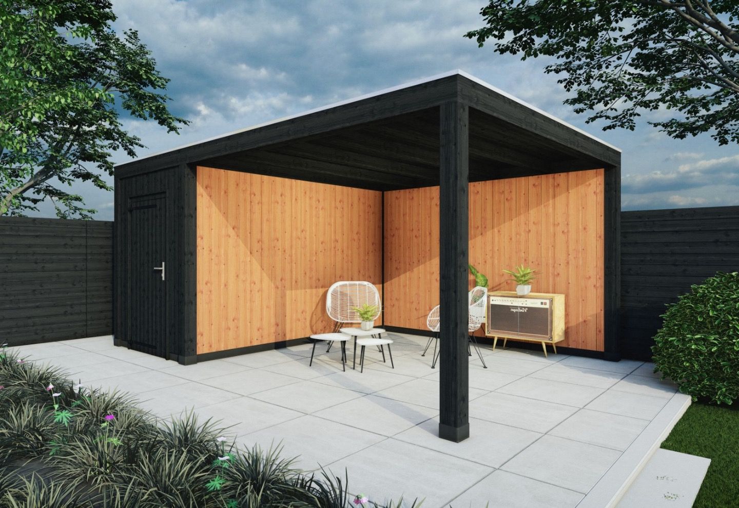 De Hoeve Pro-line Buitenverblijf 550x370cm 