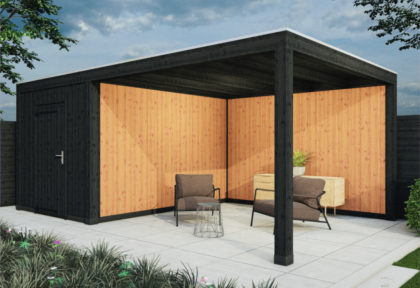 De Hoeve Pro-line Buitenverblijf 610x370cm 