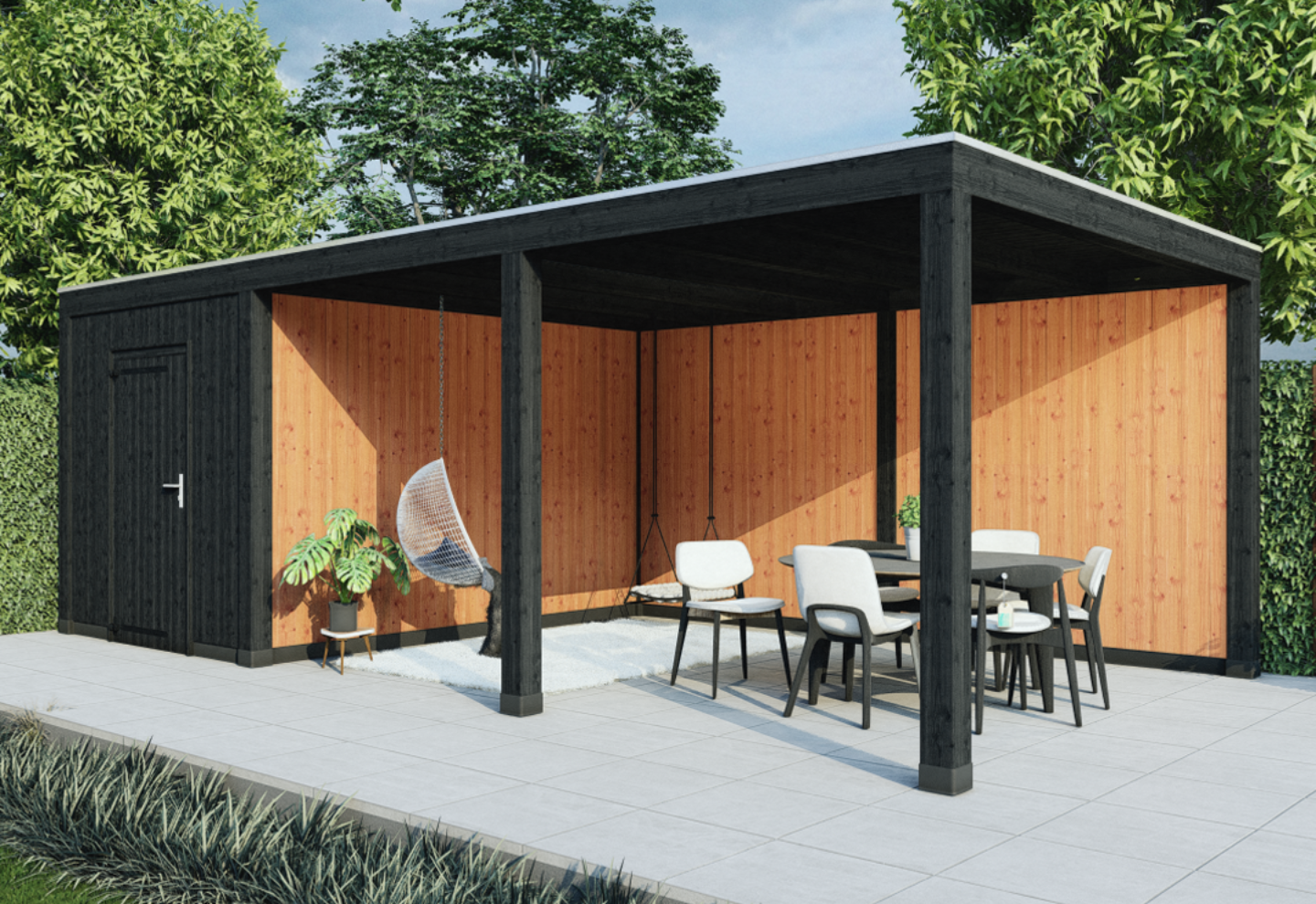 De Hoeve Pro-line Buitenverblijf 730x370cm 