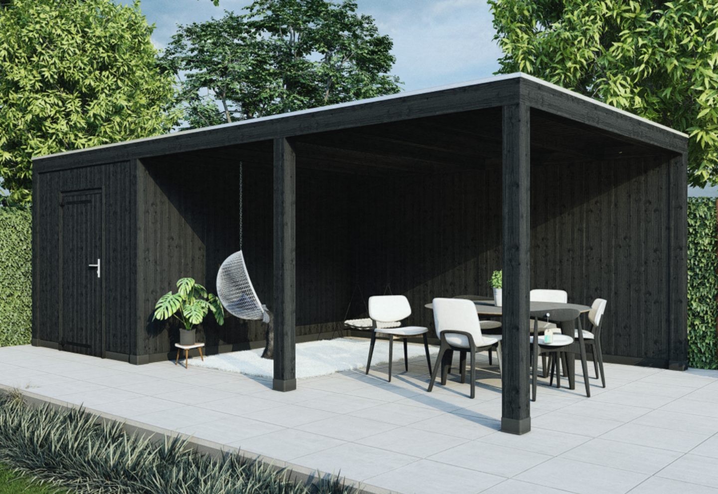 De Hoeve Pro-line Buitenverblijf 730x370cm 