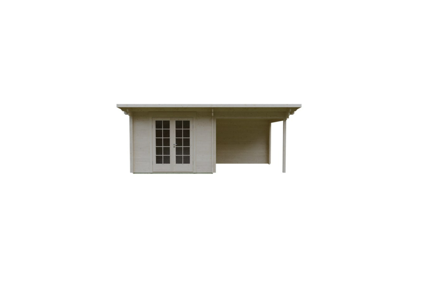 De Hoeve tuinhuis Hoogezand 44 | 5,7x3m 44 mm