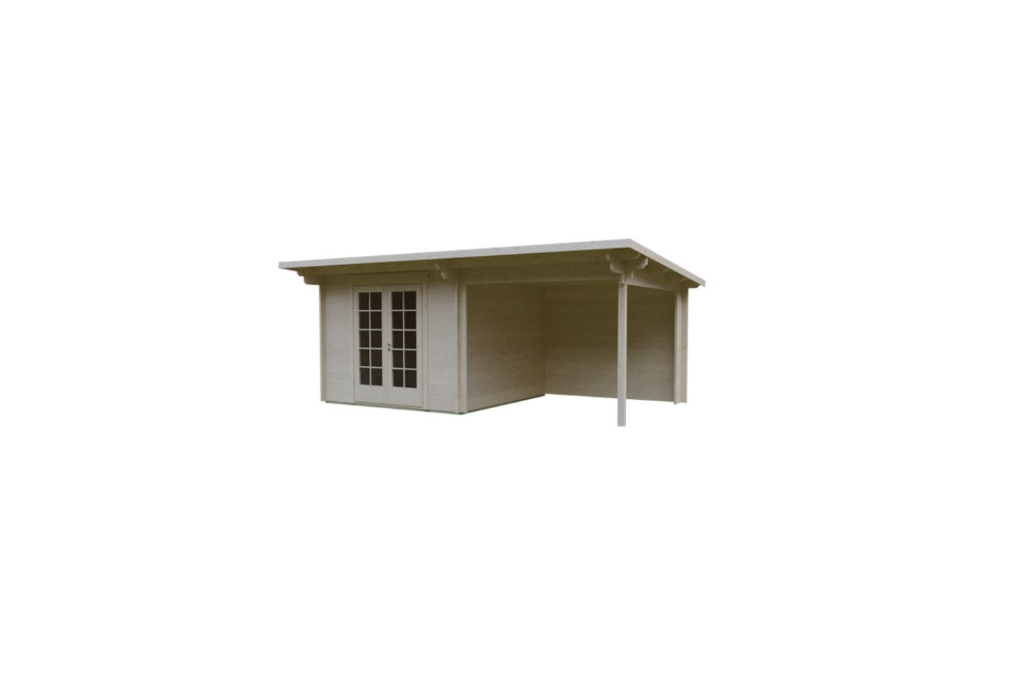 De Hoeve tuinhuis Hoogezand 44 | 5,7x3m 44 mm