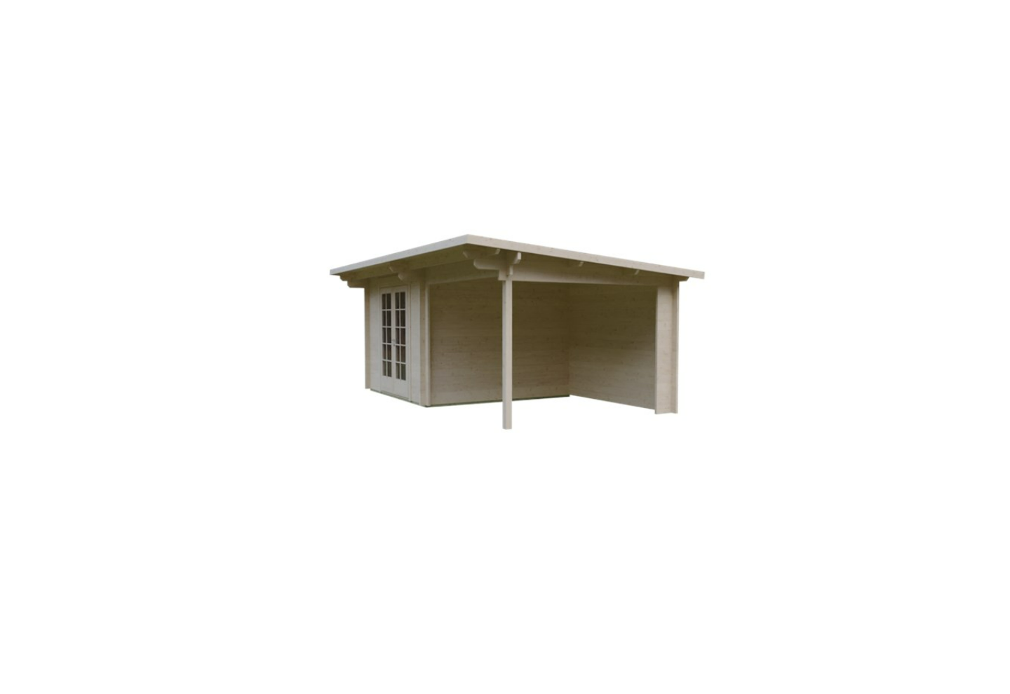 De Hoeve tuinhuis Hoogezand 44 | 5,7x3m 44 mm