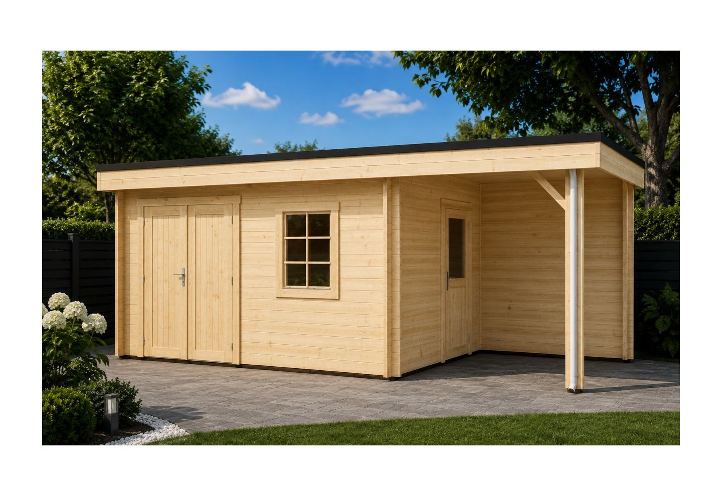 De Hoeve Maatwerk Blokhut Winchester 630x420cm