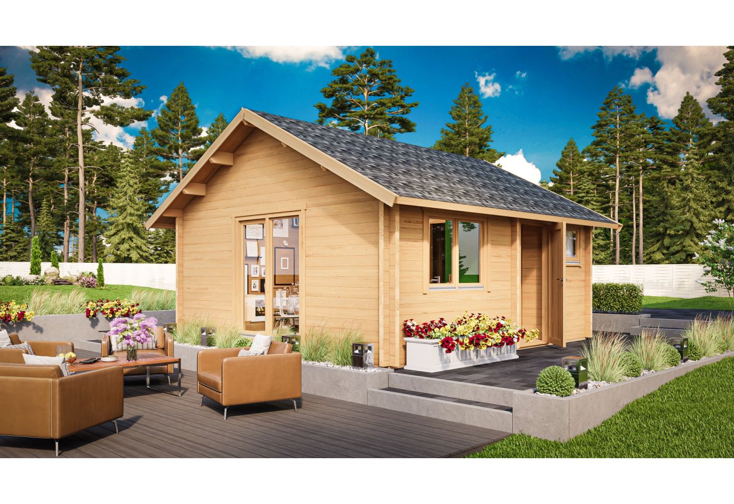 De Hoeve Vakantiehuis Jessheim 44 ┃ 518cm x 497cm 