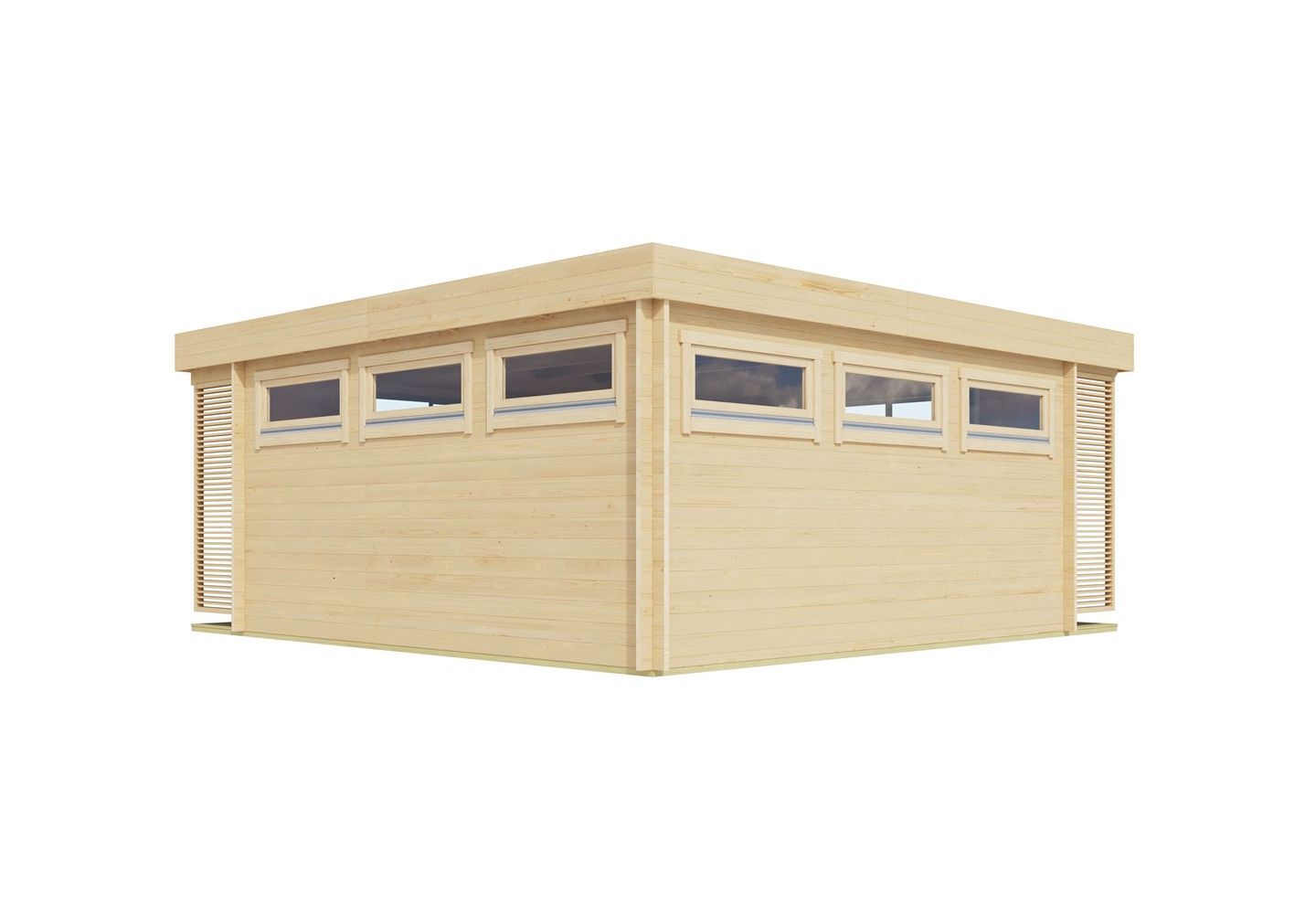 'De Hoeve tuinhuis kantoor Didam ALU 70 | 6 m x 6 m