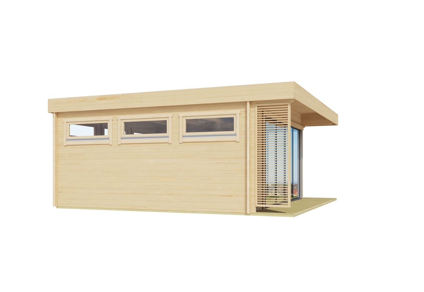 'De Hoeve tuinhuis kantoor Didam ALU 70 | 6 m x 6 m