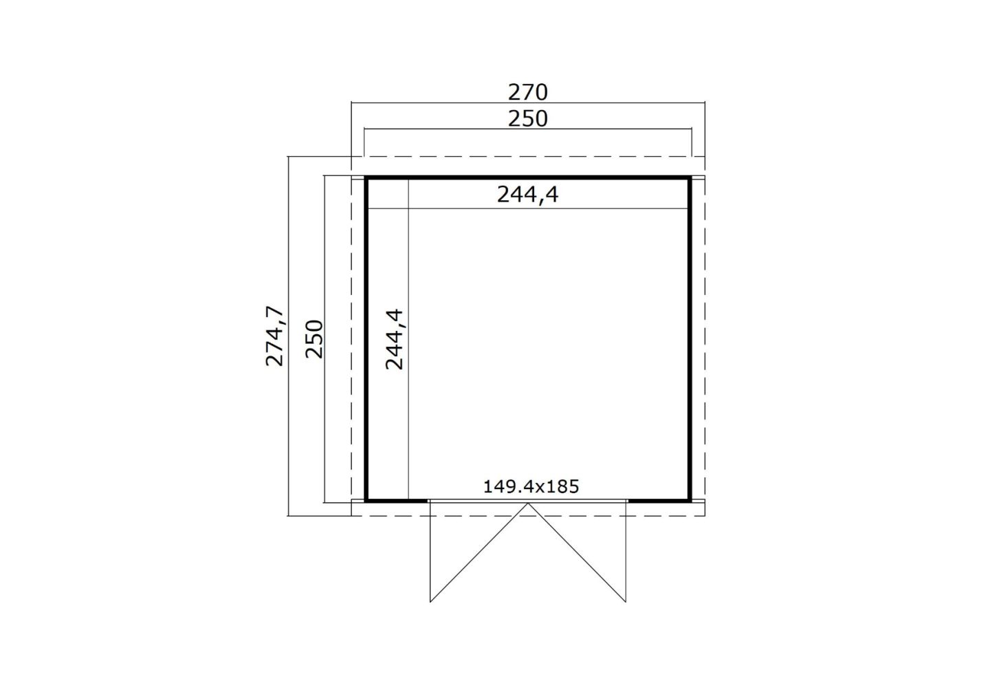 Outdoor Life Mila 250 Platinum Grey