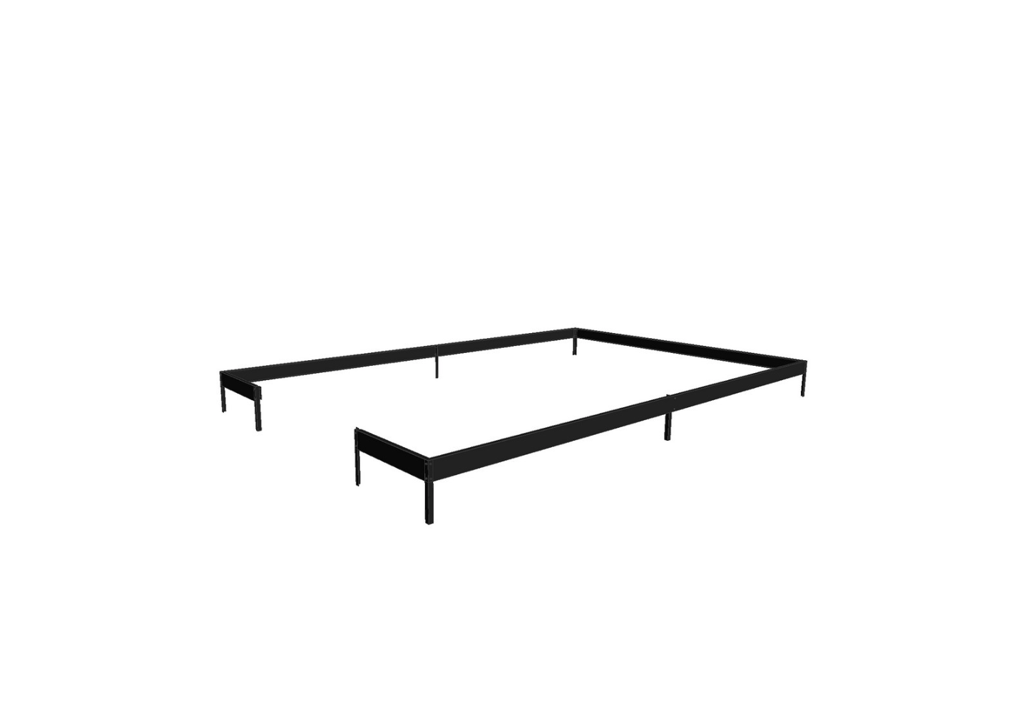 Fundering Premium 10,9 - zwart gecoat