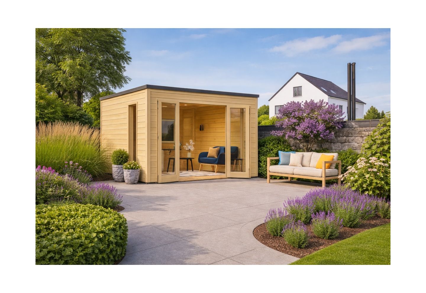 De Hoeve tuinhuis kantoor Asten 44 | 3,9 x 3,9 m