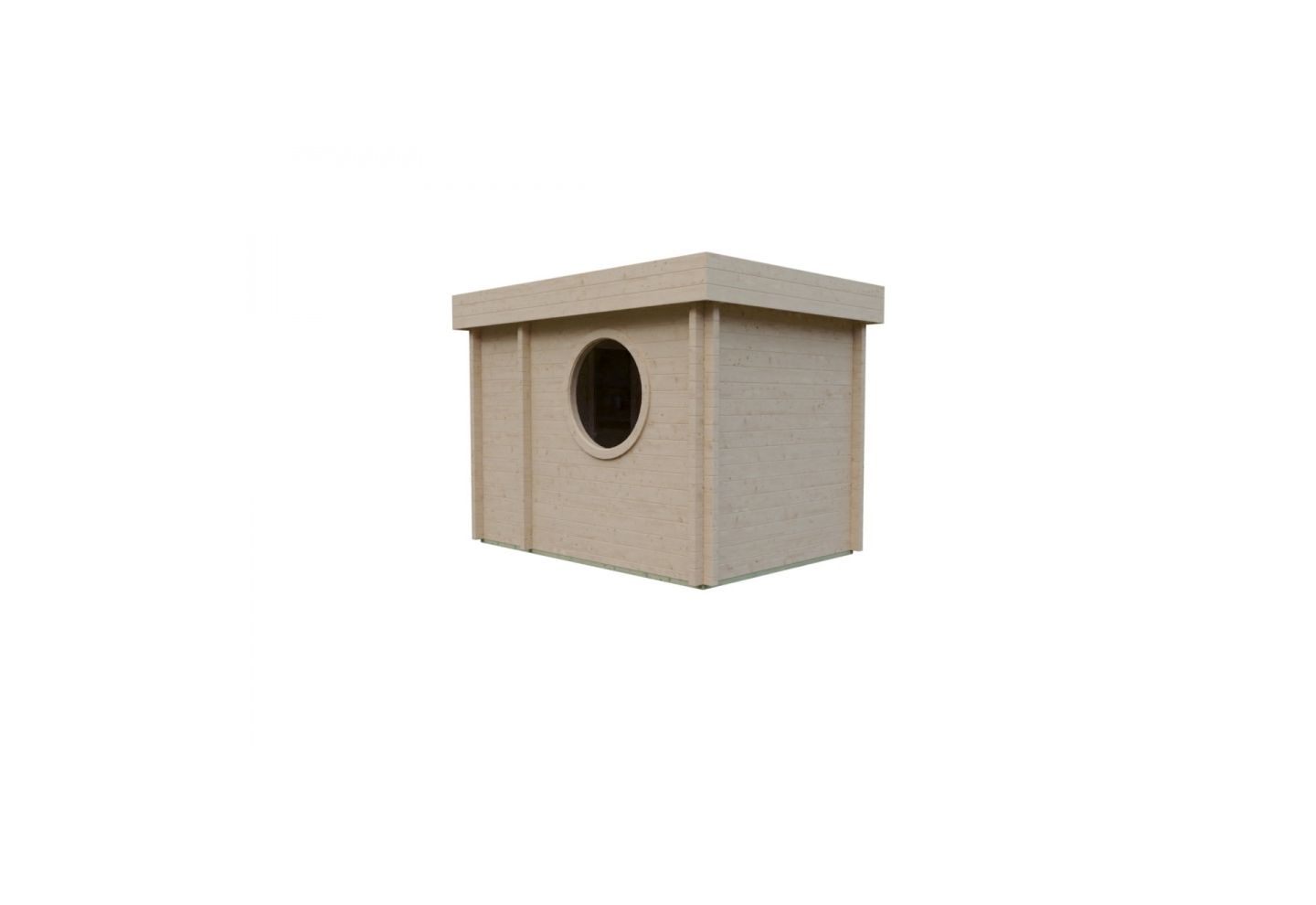 De Hoeve Tuin Sauna Hoogvliet 70 mm|335 x 239cm