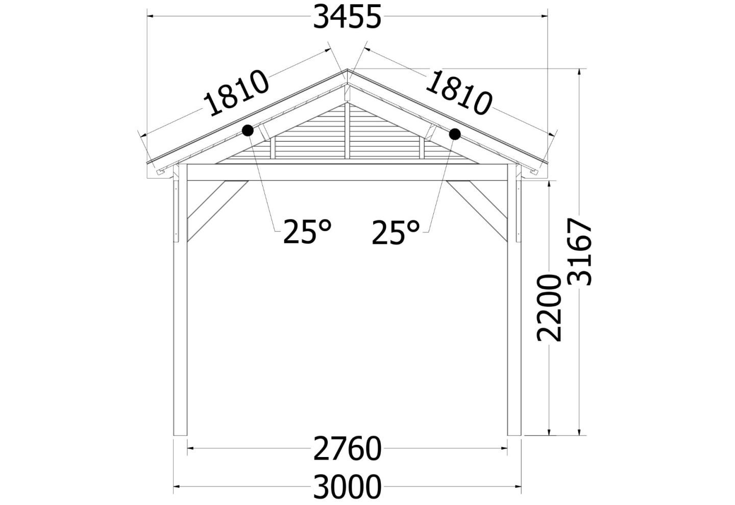 Trendhout Zadeldak Betula 52.1248