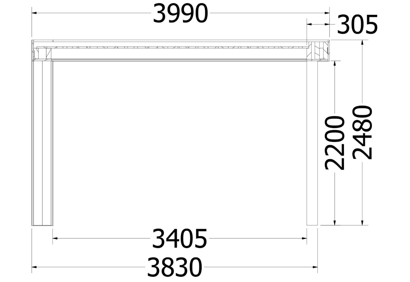Trendhout Buitenverblijf Verona (Rechts) 52.1121