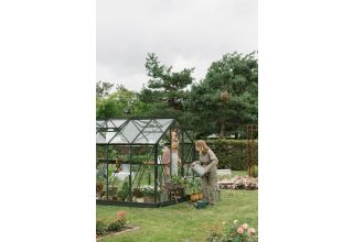 ROYAL WELL Tuinkas Mary IV Full Options, Groengrijs, VG 3mm/1
