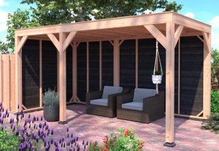 Outdoor Life Douglas Overkapping Z-ZR 500x250 A-Sym