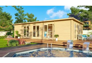 De Hoeve Tuinkamer Nagele 44 | 12 x 4,6 m 44 mm