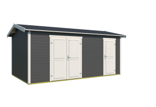 Lasita Maja Blokhut Tuvalu XL Carbongrey