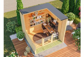 De Hoeve  Office Box XS Arkel | 5m2 | 2.5 x 2.5m