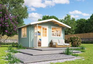 Lasita Maja Tuinhuis Norderney 2 Glaciergreen
