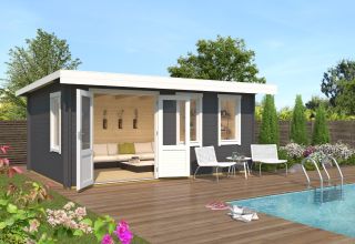 Lasita Maja Blokhut Chameleon 44 Carbongrey